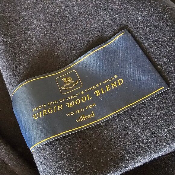 Aritzia Wilfred Jared Wool Coat - 2018 - Royal Navy - Sz XXS - Picture 7 of 16